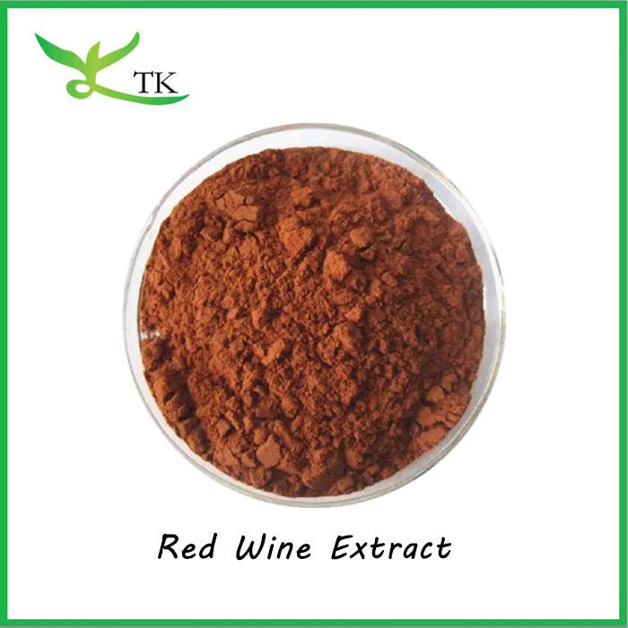 Wholesale Price Natural Red Wine Extract Powder 30% Red Wine Polyphenols